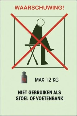 GENERIC Bijzettafel Adige Wit Kunststof 45x43x50cm -Beste Kampeer Winkel 795x1200