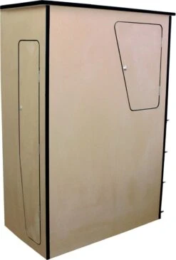 Camper Keuken MDF - Linkerkant EU - Inclusief Kledingstang + Wijnrek - Onbewerkt - Inbouw Kasten Inrichting Kampeerauto Caravan -Beste Kampeer Winkel 812x1200