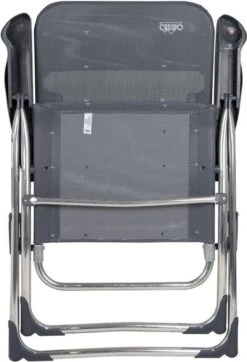 Crespo AL-212 - Campingstoel - Verstelbaar - Donker Grijs -Beste Kampeer Winkel 818x1200