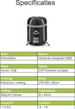 Naturehike® Slaapzak Katoen - 6 Tot 1 Graden - Slaapzakken Volwassenen - 220*80cm - 4 Seizoenen Slaapzak Lente, Zomer, Herfst & Winter - Lichtgewicht & Waterdicht 23 Naturehike® Slaapzak Katoen - 6 Tot 1 Graden - Slaapzakken Volwassenen - 220*80cm - 4 Seizoenen Slaapzak Lente, Zomer, Herfst & Winter - Lichtgewicht & Waterdicht -Beste Kampeer Winkel 818x1200 5