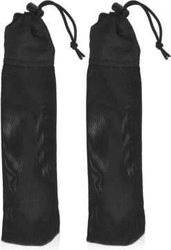 Navaris 2x Spork Titanium Campingbestek - Vork, Mes En Lepel In één - Bestek Voor Onderweg En Op Reis - Lichtgewicht - Inclusief Bewaarzakje -Beste Kampeer Winkel 820x1200 1