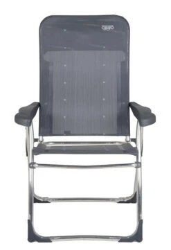 Crespo AL-212 - Campingstoel - Verstelbaar - Donker Grijs -Beste Kampeer Winkel 822x1200