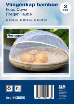Voedselkap - Vliegenkapjes Bamboe Set 3 Stuks - Flystopper -Beste Kampeer Winkel 846x1200 4