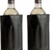 Merkloos 2x Koelelementen Hoezen Zwart Voor Wijnflessen 34 X 18 Cm - Wijnflessen/drankflessen Koelelement - Flessenkoeler - Wijnkoeler -Beste Kampeer Winkel 854x1200 1