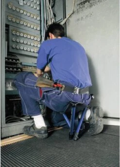 Walkstool - 3-Poots Krukje - Comfort 55 Cm - Verstelbaar - Zwart -Beste Kampeer Winkel 865x1200