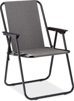 Relaxdays Campingstoel Inklapbaar Set Van 2 - Klapstoel 100 Kg - Visstoel Met Armleuningen - Grijs -Beste Kampeer Winkel 882x1200 1