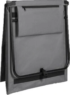 Strandmat Opvouwbaar Met Schouderband - Strandstoel Grijs 145x47x52 -Beste Kampeer Winkel 890x1200