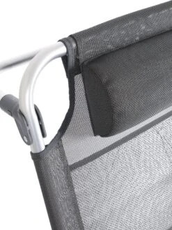 Bo-Camp Beach Chair - Monaco - Aluminium - Grijs -Beste Kampeer Winkel 902x1200