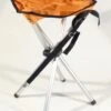 Campusit Lichtgewicht Camping / Vis Krukje - 4-poot - Aluminium - Oranje -Beste Kampeer Winkel 908x1200