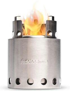 Solo Stove Lite Draagbare Kooktoestel. Geen Vloeibare Brandstof Nodig. Krachtige Efficiënte Houtverbranding En Weinig Rook. Voor 1-2 Personen, 304 Roestvrijstaal, Compact ⌀ 10,8 Cm, Hoogte 14,5 Cm, 255g. -Beste Kampeer Winkel 926x1200 2
