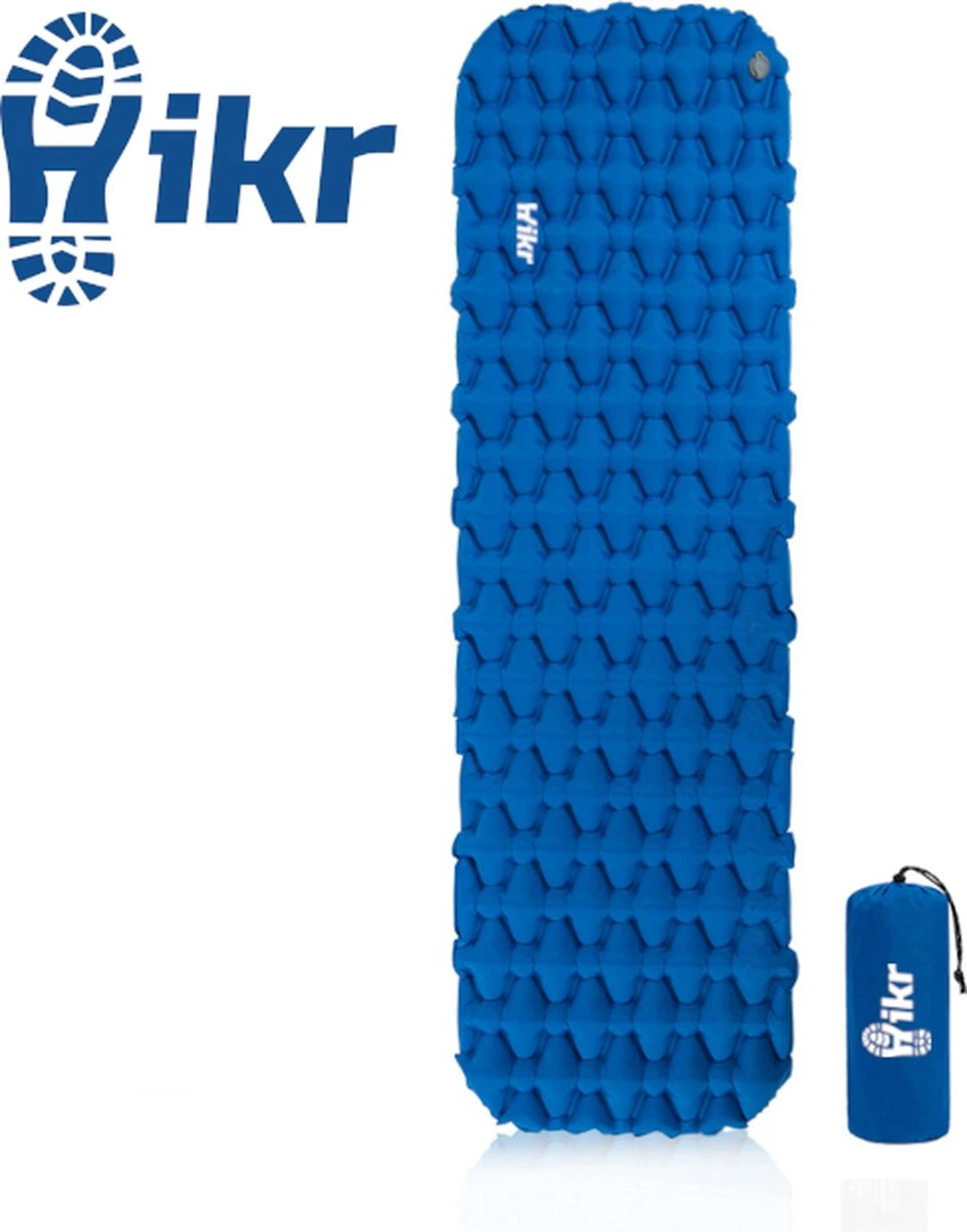 Hikr® Luchtbed - Slaapmat - Opblaasbaar Matras - Lichtgewicht - Outdoor - Camping - Hiking & Wandelen
