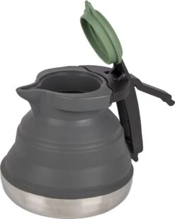 Bo-Camp Theeketel - Opvouwbaar - 1.2 Liter - Siliconen/rvs -Beste Kampeer Winkel 958x1200