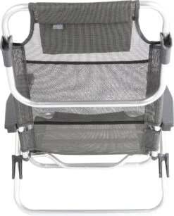 Bo-Camp Beach Chair - Monaco - Aluminium - Grijs -Beste Kampeer Winkel 964x1200 1