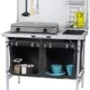 Campart Campingkeuken KI-0757 – Complete Keuken En Campingkast – Opvouwbaar En Inclusief Draagtas - Grijs -Beste Kampeer Winkel 992x1200