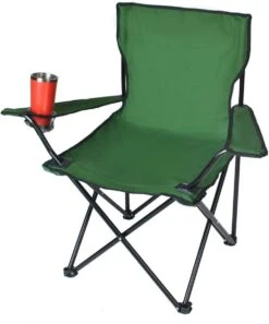 Campingstoel - Inklapbaar Visstoel - Vouwstoel - Comfortabel - Opvouwbaar Stoel - Max. 120 KG - Groen - Rheme -Beste Kampeer Winkel 997x1200